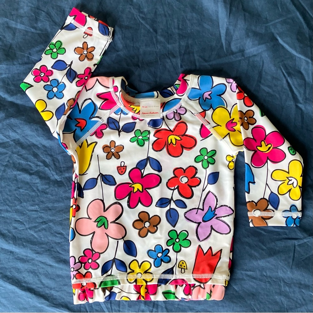Hanna Andersson Rash Guard Swim Top